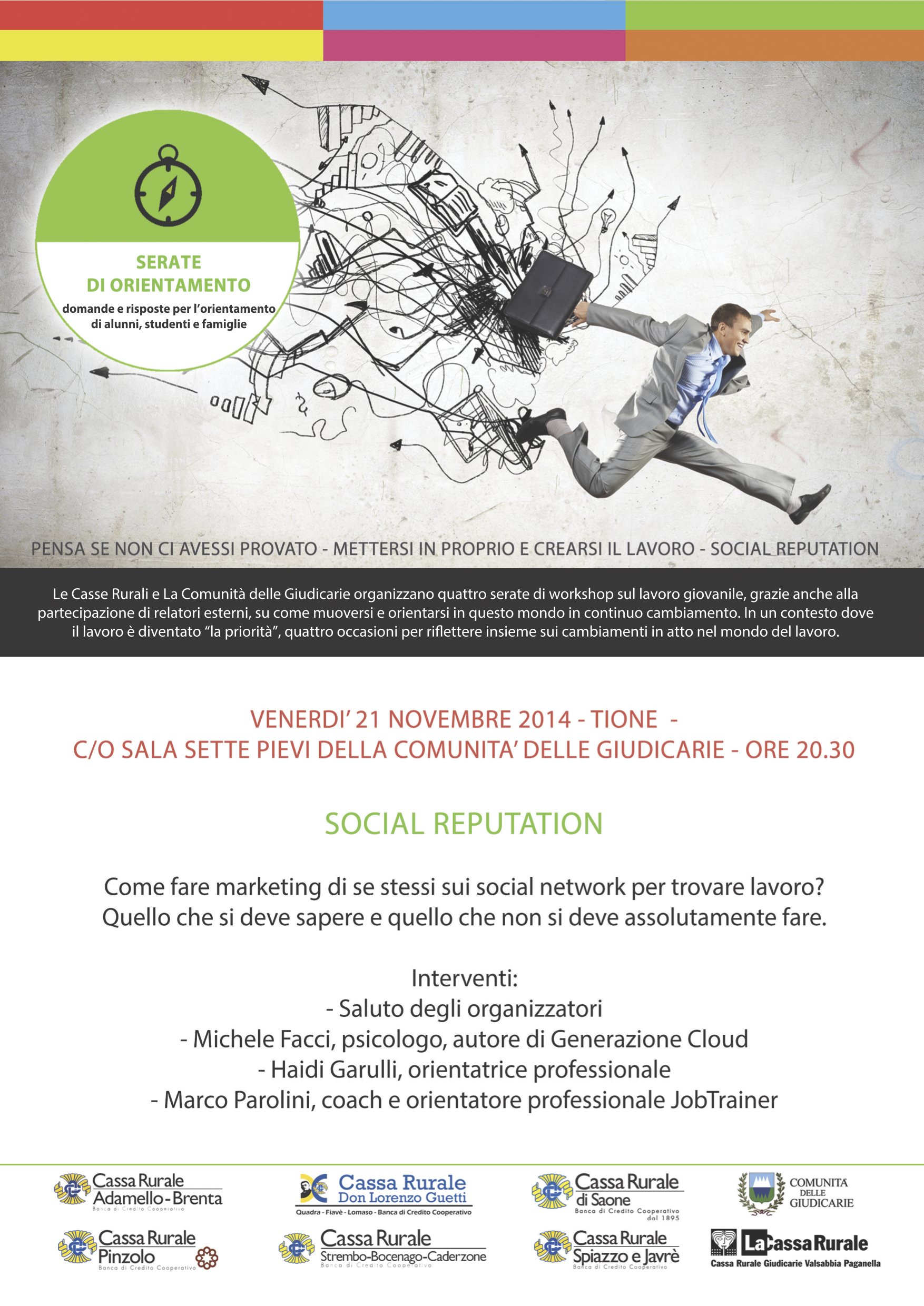 michele facci eventi social reputation